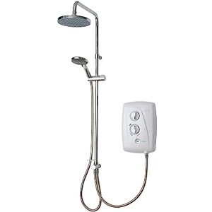 Triton Showers T80 Easi Fit Plus DuElec™ Shower Electric 10.5 KW I White I Electrical Showers with Rainfall Showerhead and Anti Twist Hose Best Electric Shower Units for Bathrooms Triton Showers T80 Easi Fit Plus DuElec™ Shower Electric 10.5 KW I White I Electrical Showers with Rainfall Showerhead and Anti Twist Hose Best Electric Shower Units for Bathrooms