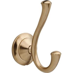 DELTA Faucet Linden Towel Hook, Robe Hook Champagne Bronze Towel Holder for Bathroom, Bathroom Accessories, 79435-CZ DELTA Faucet Linden Towel Hook, Robe Hook Champagne Bronze Towel Holder for Bathroom, Bathroom Accessories, 79435-CZ