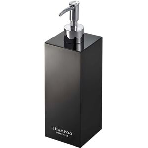YAMAZAKI Home Shampoo Dispenser for Shower, Gel Pump Bottle, Acrylonitrile Butadiene Styrene (ABS) Plastic Stainless Steel Resin Alloy Steel, Black, One Size YAMAZAKI Home Shampoo Dispenser for Shower, Gel Pump Bottle, Acrylonitrile Butadiene Styrene (ABS) Plastic Stainless Steel Resin Alloy Steel, Black, One Size