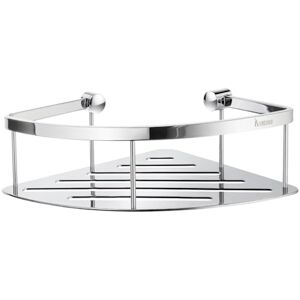 SMEDBO Sideline Design Corner Soap Basket Polished, Brass, Polished Chrome, 8.3 x 20.9 x 25.7 cm, Silver SMEDBO Sideline Design Corner Soap Basket Polished, Brass, Polished Chrome, 8.3 x 20.9 x 25.7 cm, Silver