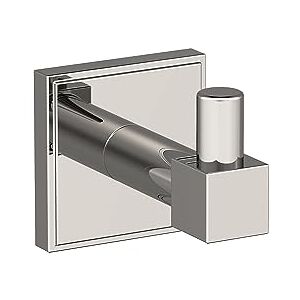 Amerock BH36070PN Polished Nickel Single Robe Hook 1-7/8 in. (48 mm) Length Towel Holder Appoint Towel Hook for Bathroom Bathroom Hardware Bath Accessories Amerock BH36070PN Polished Nickel Single Robe Hook 1-7/8 in. (48 mm) Length Towel Holder Appoint Towel Hook for Bathroom Bathroom Hardware Bath Accessories