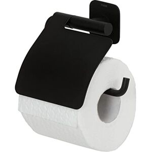 Tiger Colar Toilet Roll Holder with Cover Black, 14,6x13,3x3,5 cm Tiger Colar Toilet Roll Holder with Cover Black, 14,6x13,3x3,5 cm