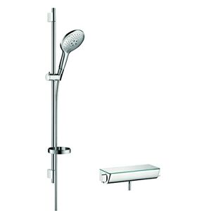 Hansgrohe Raindance Select S 150 thermostatic shower set 0.90 m, 3 spray modes, chrome