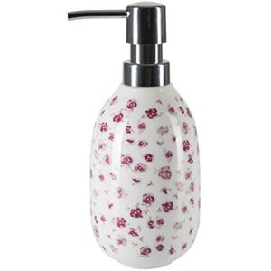 Spirella Evo Collection Liquid Soap Dispenser Diameter 8 x 18.6 cm (0.42 Litres) Porcelain Pink Spirella Evo Collection Liquid Soap Dispenser Diameter 8 x 18.6 cm (0.42 Litres) Porcelain Pink