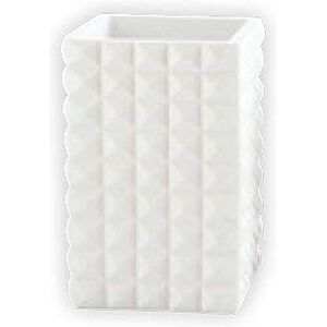 MSV Tumbler Kubik of polyresin white MSV Tumbler Kubik of polyresin white