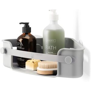 Umbra Flex Adhesive Corner Bin, Grey Umbra Flex Adhesive Corner Bin, Grey