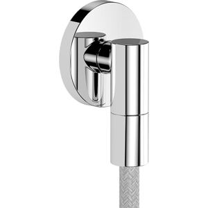 Hansgrohe FixFit Fine S Shower Outlet Elbow, Shower Outlet Connector with Non-Return Valve, Wall Outlet Elbow, Chrome, 28882000 Hansgrohe FixFit Fine S Shower Outlet Elbow, Shower Outlet Connector with Non-Return Valve, Wall Outlet Elbow, Chrome, 28882000