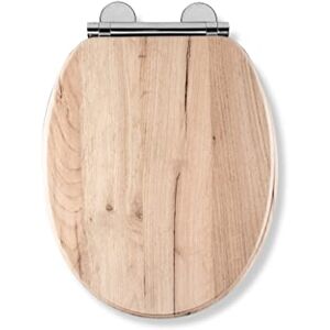 Croydex Corella Flexi-Fix Soft Close Wooden Toilet Seat Quick Release Button for Easy Cleaning and Adjustable Hinges with Top and Bottom Fixings, Antibacterial Heavy Duty Grey Toilet Seat (Grey Oak) Croydex Corella Flexi-Fix Soft Close Wooden Toilet Seat Quick Release Button for Easy Cleaning and Adjustable Hinges with Top and Bottom Fixings, Antibacterial Heavy Duty Grey Toilet Seat (Grey Oak)