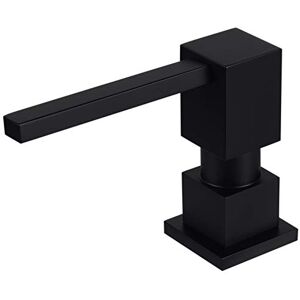 Ultimate Unicorn Sink Soap Dispenser for Kitchen Sink (Matte Black), All Brass Built-in And Refill from Top Design,Metal Hand Soap & Dish Soap Copper Pump Ultimate Unicorn Sink Soap Dispenser for Kitchen Sink (Matte Black), All Brass Built-in And Refill from Top Design,Metal Hand Soap & Dish Soap Copper Pump