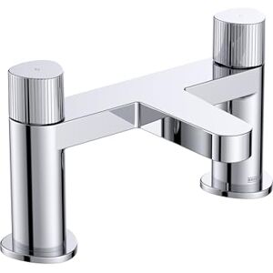 Bristan LISO Bath Filler Tap with Durable Ceramic Disc Valves, Deck Mounted, Chrome Finish Bristan LISO Bath Filler Tap with Durable Ceramic Disc Valves, Deck Mounted, Chrome Finish