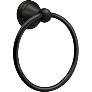 Moen DN8486BL Preston Towel Ring, Matte Black Moen DN8486BL Preston Towel Ring, Matte Black
