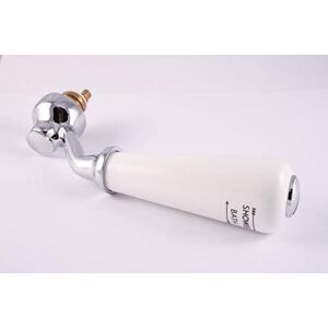 Trueshopping Ultra Finishing SI311 Topaz Diverter Kit for Cranked Bath Shower Mixer, Silver/White Trueshopping Ultra Finishing SI311 Topaz Diverter Kit for Cranked Bath Shower Mixer, Silver/White