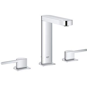 Grohe Plus 3-Hole Basin Mixer, M-Size, Pop-Up Waste Water-Saving Tap in Chrome Finish 20301003 Grohe Plus 3-Hole Basin Mixer, M-Size, Pop-Up Waste Water-Saving Tap in Chrome Finish 20301003