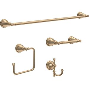 DELTA MYN64-CZ Mylan 4 Piece Bath Hardware Kit, Champagne Bronze DELTA MYN64-CZ Mylan 4 Piece Bath Hardware Kit, Champagne Bronze