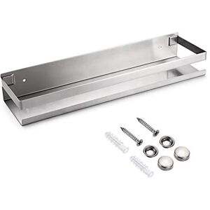 OwnMy Bathroom Shower Shelf Stainless Steel Bath Kitchen Basket Shower Caddy Rack, Rustproof Metal Bathroom Storage Floating Shelves Wall Mounted Shower Corner Rectangular Shelf 16 Inch Silver OwnMy Bathroom Shower Shelf Stainless Steel Bath Kitchen Basket Shower Caddy Rack, Rustproof Metal Bathroom Storage Floating Shelves Wall Mounted Shower Corner Rectangular Shelf 16 Inch Silver