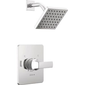 DELTA Faucet Velum 14 Series Single-Function Chrome Shower Faucet Set, Valve Trim Kit, Shower Handle, Shower Trim Kit, Shower Set, Chrome T14237 (Valve Not Included) DELTA Faucet Velum 14 Series Single-Function Chrome Shower Faucet Set, Valve Trim Kit, Shower Handle, Shower Trim Kit, Shower Set, Chrome T14237 (Valve Not Included)