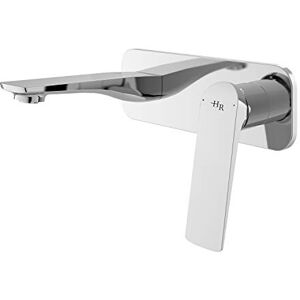 Balterley BTRI328 ǀ Modern Bathroom Wall Plated Single Lever Basin Mixer Tap, 155mm x 230mm x 188mm, Chrome Balterley BTRI328 ǀ Modern Bathroom Wall Plated Single Lever Basin Mixer Tap, 155mm x 230mm x 188mm, Chrome