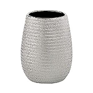 Gedy G-Astrid Silver Bathroom Toothbrush Holder, Dimensions 11 x 8.3 x 8.3 cm, Weight 0.25 kg, Ceramic Toothbrush Holder, Year of Warranty 2, R&D Design Gedy G-Astrid Silver Bathroom Toothbrush Holder, Dimensions 11 x 8.3 x 8.3 cm, Weight 0.25 kg, Ceramic Toothbrush Holder, Year of Warranty 2, R&D Design