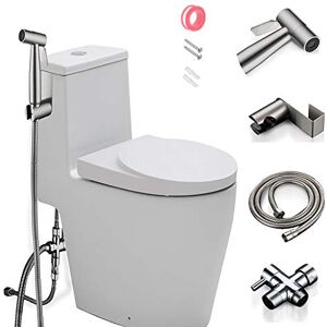 Droiee Bidet Sprayer for Toilet, Handheld Bidet Spray Water Kit, Bathroom Hand Shower for Self Cleaning – Reduce Toilet Paper Waste – Premium Stainless Steel Droiee Bidet Sprayer for Toilet, Handheld Bidet Spray Water Kit, Bathroom Hand Shower for Self Cleaning – Reduce Toilet Paper Waste – Premium Stainless Steel