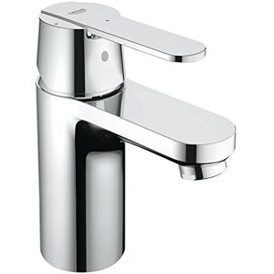 Grohe Get Single-Lever Basin Mixer, S-Size, Water- and Energy-Saving, with Push-Open Pop-Up Waste Set, Metal Lever, Chrome Easy To Install 23586000 Grohe Get Single-Lever Basin Mixer, S-Size, Water- and Energy-Saving, with Push-Open Pop-Up Waste Set, Metal Lever, Chrome Easy To Install 23586000