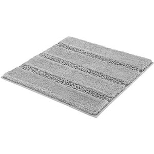 Kleine Wolke "Monrovia Bath Rug, Polyester, Grey, 60 x 60 x 2.5 cm Kleine Wolke "Monrovia Bath Rug, Polyester, Grey, 60 x 60 x 2.5 cm