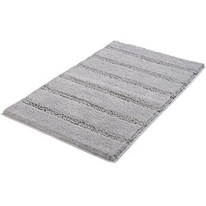 Kleine Wolke "Monrovia Bath Rug, Polyester, Grey, 70 x 120 x 2.5 cm Kleine Wolke "Monrovia Bath Rug, Polyester, Grey, 70 x 120 x 2.5 cm