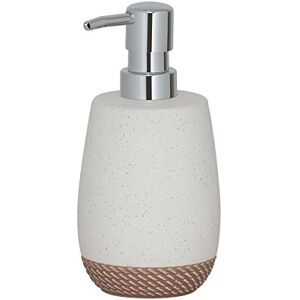 Sealskin Braid Soap Dispenser, Ceramic, Sand, 8.3 x 16.5 x 8.3 cm Sealskin Braid Soap Dispenser, Ceramic, Sand, 8.3 x 16.5 x 8.3 cm
