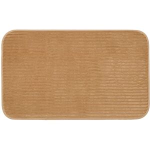 Gözze Non-Slip Soft Bath Mat, 100% Polyester, 70 x 120 cm Sand Gözze Non-Slip Soft Bath Mat, 100% Polyester, 70 x 120 cm Sand