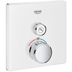 Grohe Grohtherm Smartcontrol Thermostat for Concealed Installation with One Valve Moon White 29153LS0 Grohe Grohtherm Smartcontrol Thermostat for Concealed Installation with One Valve Moon White 29153LS0