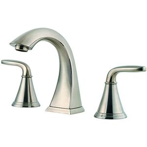 PFISTER LF049PDKK Pasadena 2-Handle 8 Inch Widespread Bathroom Faucet in Brushed Nickel PFISTER LF049PDKK Pasadena 2-Handle 8 Inch Widespread Bathroom Faucet in Brushed Nickel