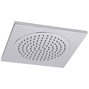Hudson Reed HEAD81 ǀ Modern Bathroom Square Ceiling Tile Fixed Shower Head, 72mm x 370mm, Chrome, 370mm x 370mm Hudson Reed HEAD81 ǀ Modern Bathroom Square Ceiling Tile Fixed Shower Head, 72mm x 370mm, Chrome, 370mm x 370mm