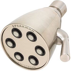 Speakman S-2252-BN-E2 Brushed Brass Adjustable 3-Setting Shower Head Speakman S-2252-BN-E2 Brushed Brass Adjustable 3-Setting Shower Head