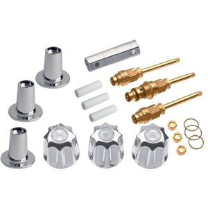 Danco 39615 3-Handle Valve Tub/Shower Trim Kit for Gerber, Chrome Danco 39615 3-Handle Valve Tub/Shower Trim Kit for Gerber, Chrome