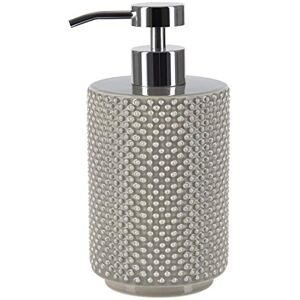 Spirella 10.19344 Mero Soap Dispenser Bathroom Accessory Ceramic, Taupe, 16 x 8 cm Spirella 10.19344 Mero Soap Dispenser Bathroom Accessory Ceramic, Taupe, 16 x 8 cm