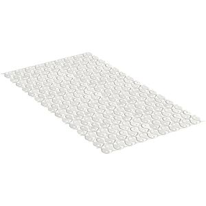 TATAY Bath Mat, Non-slip, PVC with Suction Cups, Resistant to Mold and Microbes, Anti-Bacterial, Pisces Design, Pergamon White. Measures 72 x 36 cm TATAY Bath Mat, Non-slip, PVC with Suction Cups, Resistant to Mold and Microbes, Anti-Bacterial, Pisces Design, Pergamon White. Measures 72 x 36 cm