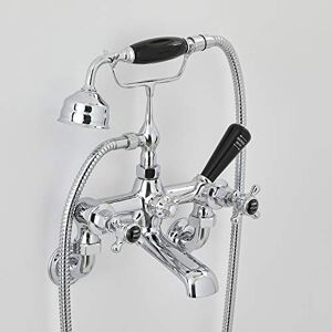 Hudson Reed - Elizabeth - Chrome - Black - Bathtub Faucet Hudson Reed - Elizabeth - Chrome - Black - Bathtub Faucet