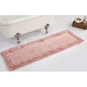 Better Trends 100% Cotton 20x60 Long Runner Bath Mat Extra Soft Non-Slip Bath Rug Water Absorbent Washable for Bathroom Floor Tub Shower Pink Shaggy Border Collection Oeko-Tex Certified Better Trends 100% Cotton 20x60 Long Runner Bath Mat Extra Soft Non-Slip Bath Rug Water Absorbent Washable for Bathroom Floor Tub Shower Pink Shaggy Border Collection Oeko-Tex Certified