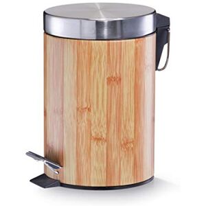 Zeller 18431 Walnut Foot Pedal Trash Bin - Trash Bin Zeller 18431 Walnut Foot Pedal Trash Bin - Trash Bin