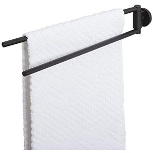 Tiger Urban Towel Rail with 2 arms, Black Tiger Urban Towel Rail with 2 arms, Black