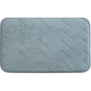 Gedy Mousse Bath Mat, Non-Slip Polyester, 80 x 50, Blue Gedy Mousse Bath Mat, Non-Slip Polyester, 80 x 50, Blue