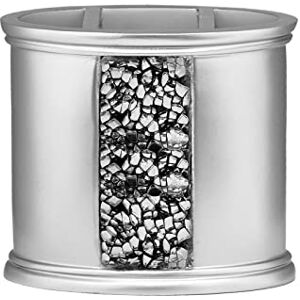 Popular Bath Silver Sinatra, Tooth Brush Holder Popular Bath Silver Sinatra, Tooth Brush Holder