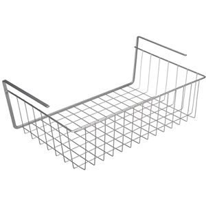 Metaltex WENKO "Kanguro" Wardrobe Basket, Silver Metaltex WENKO "Kanguro" Wardrobe Basket, Silver