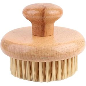 ZXSXDSAX Body Brush Round Bath Shower Body Exfoliating Brush Natural Sisal Bristles Wood Handle Dead Skin Remover Back Scrubber Massage Tool ZXSXDSAX Body Brush Round Bath Shower Body Exfoliating Brush Natural Sisal Bristles Wood Handle Dead Skin Remover Back Scrubber Massage Tool
