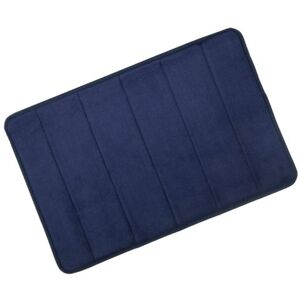 Micro-Pro Microfibre Memory Foam Bathroom Bath Mat With Non Slip Back 50x80cm (Navy) Micro-Pro Microfibre Memory Foam Bathroom Bath Mat With Non Slip Back 50x80cm (Navy)