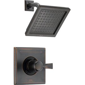 DELTA Dryden 14 Series Single-Function Shower Trim Kit with Single-Spray Touch Clean Shower Head, Venetian Bronze T14251-RB (Valve Not Included) DELTA Dryden 14 Series Single-Function Shower Trim Kit with Single-Spray Touch Clean Shower Head, Venetian Bronze T14251-RB (Valve Not Included)