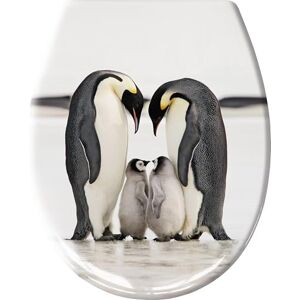 Kleine Wolke 1865190075 Toilet seat, White/Black, 37x 45 cm Kleine Wolke 1865190075 Toilet seat, White/Black, 37x 45 cm