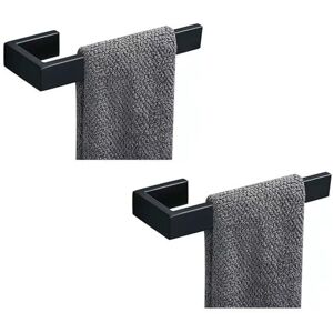 JOPOFI 8" Rectangular Hand Towel Holder SUS 304 Stainless Steel Contemporary Towel Ring, Modern Design Hand Towel Rack, Hand Towel Bar for Bathroom Wall Mounted Matte Black(2 Pcs) JOPOFI 8" Rectangular Hand Towel Holder SUS 304 Stainless Steel Contemporary Towel Ring, Modern Design Hand Towel Rack, Hand Towel Bar for Bathroom Wall Mounted Matte Black(2 Pcs)