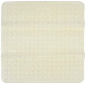 Spirella Non-Slip Mat Siena White 54 x 54 1230586, White, Standard Spirella Non-Slip Mat Siena White 54 x 54 1230586, White, Standard