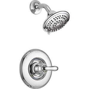 DELTA Linden 14 Series Single-Function Shower Trim Kit with 5-Spray Touch Clean Shower Head, Chrome T14294 (Valve Not Included) DELTA Linden 14 Series Single-Function Shower Trim Kit with 5-Spray Touch Clean Shower Head, Chrome T14294 (Valve Not Included)