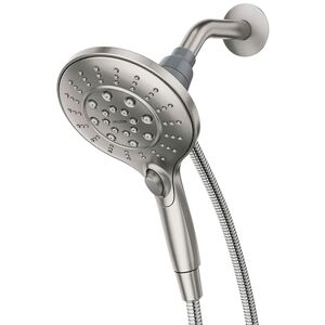 Moen 26112SRN Engage Magnetix Six-Function 5.5-Inch Handheld Showerhead with Magnetic Docking System, Spot Resist Brushed Nickel, No Size Moen 26112SRN Engage Magnetix Six-Function 5.5-Inch Handheld Showerhead with Magnetic Docking System, Spot Resist Brushed Nickel, No Size